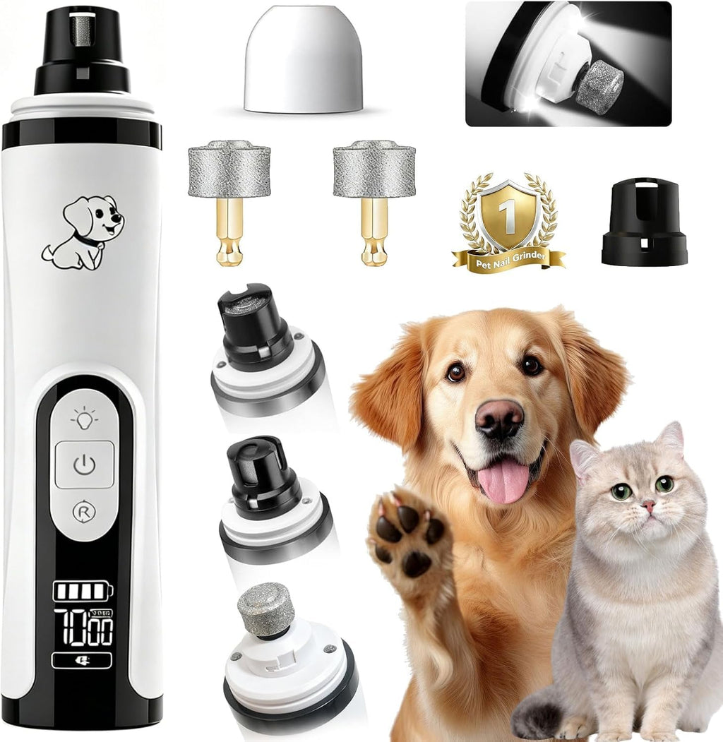 Dog Nail Scratch Board with Hand Strap + Dog Nail Grinder A55762