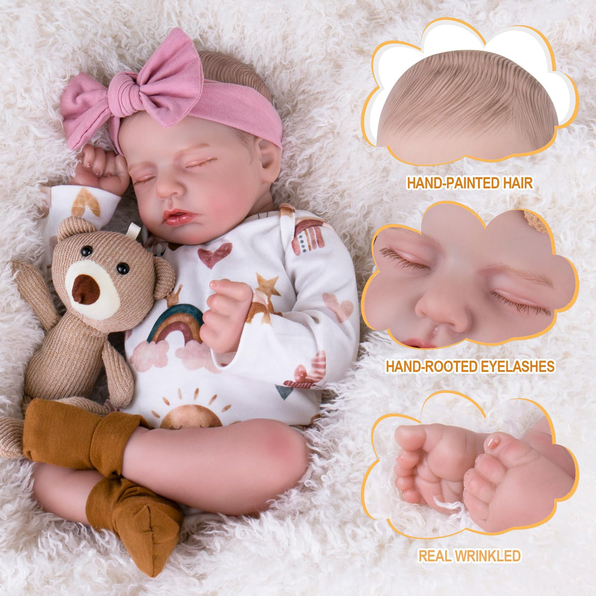 20-Inch Newborn Girl Doll J575976