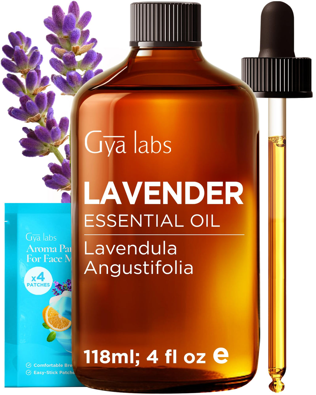 Frankincense & Lavender Essential Oil Set 2x4 Fl Oz J302