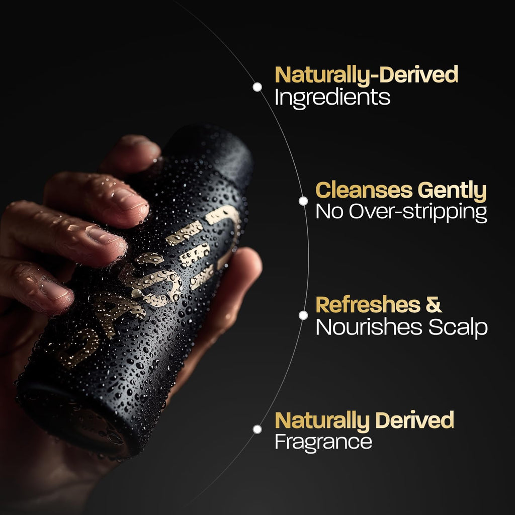 Shampoo & Conditioner Bundle with Peppermint Oil & Coconut Oil, 12 fl oz (Pack of 2) J56745