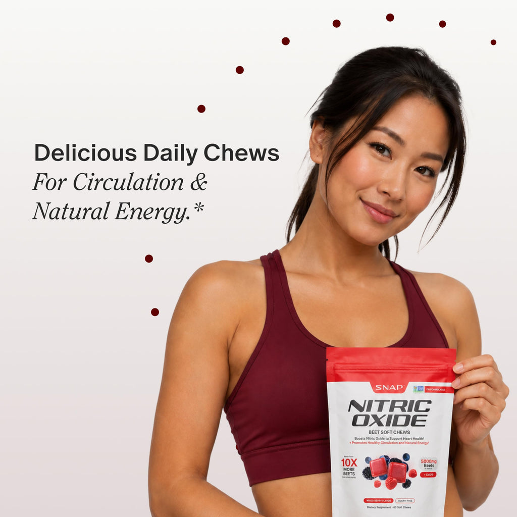 Nitric Oxide Beets Soft Chews + Heart Health Capsules D278