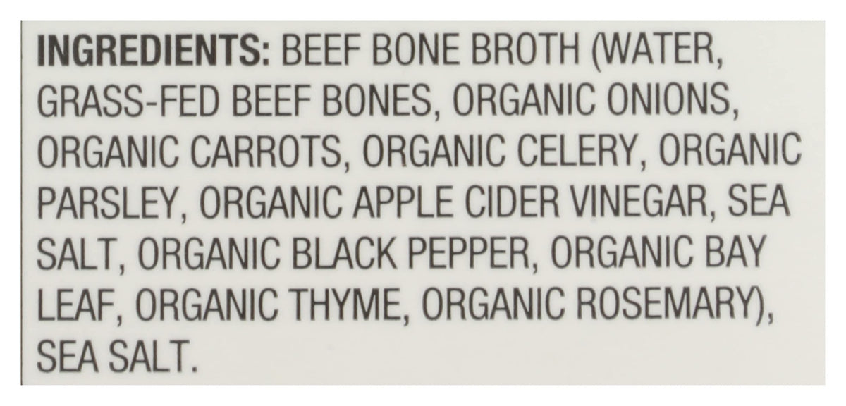 Beef Bone Broth 16.9 Oz (Pack of 6) U626646