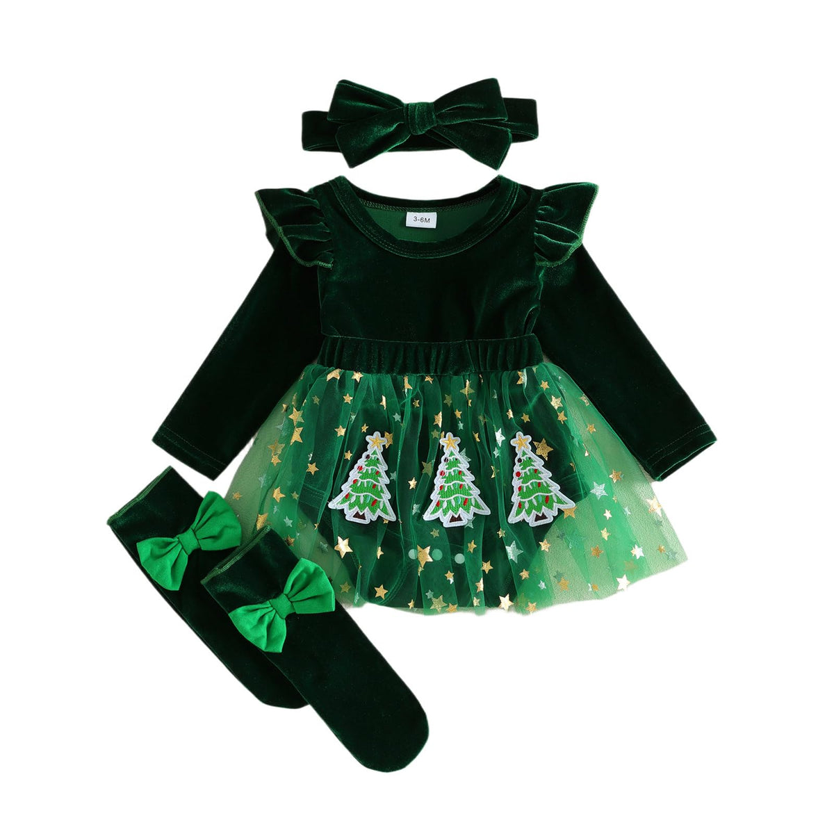Newborn Baby Girl Tulle Romper Dress D622796