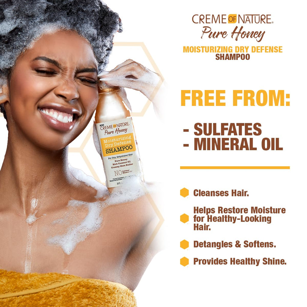 Honey Coconut Oil Shea Butter Shampoo and Leave In Detangler F947391