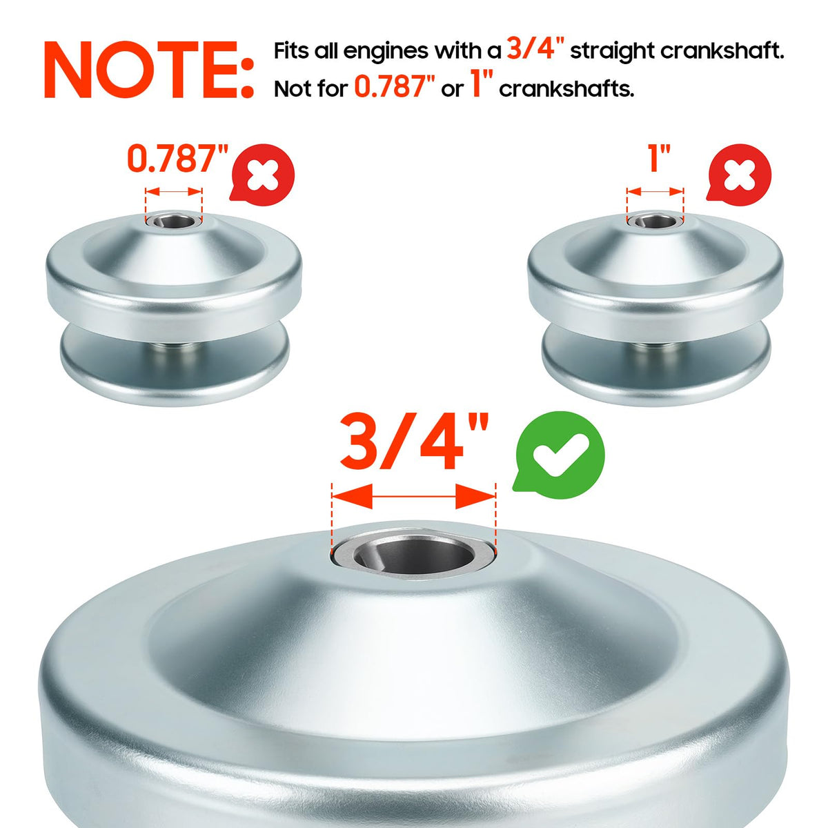 212CC Torque Converter 30 Series 3/4" V8541