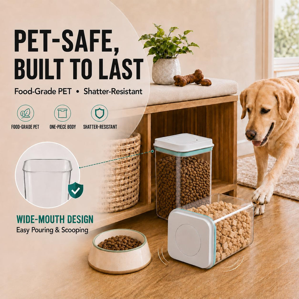Airtight Dog Food Storage Container with Scoop L321122