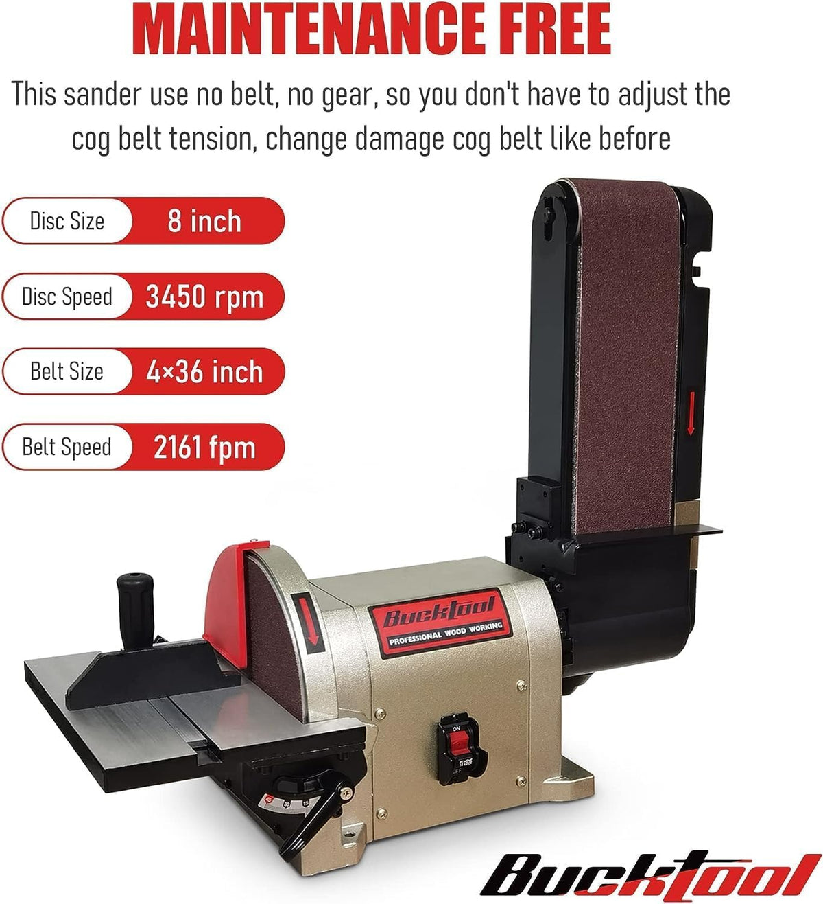 Belt Disc Sander with Rotating Base K51988