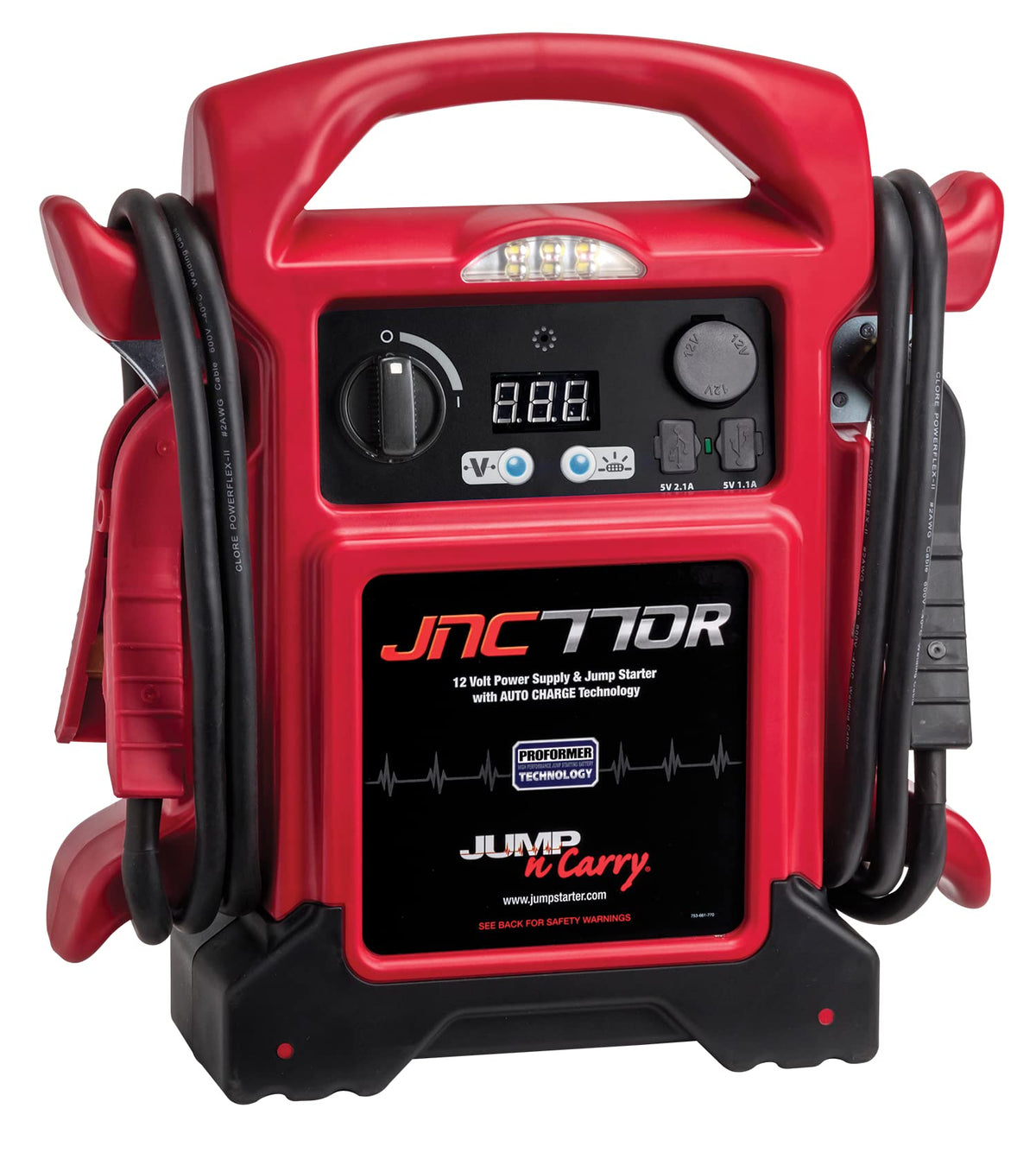 1700 Peak Amp 12 Volt Jump Starter P828