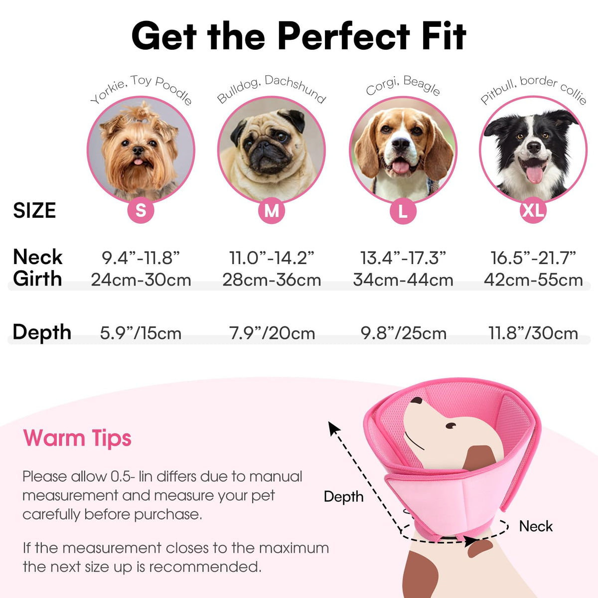 Soft Dog Cone Collar P6222