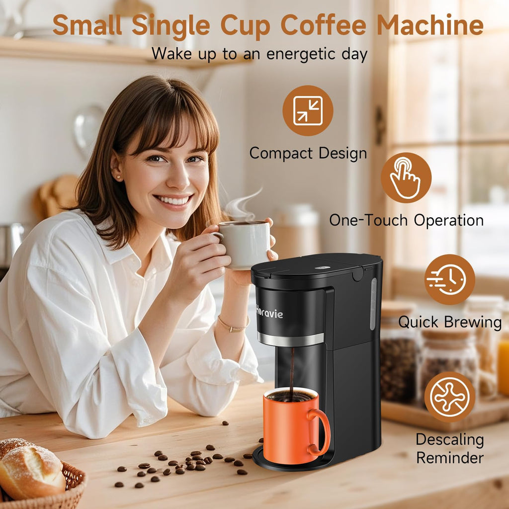 Single Serve Coffee Maker for K-Cup & Grounds K462083