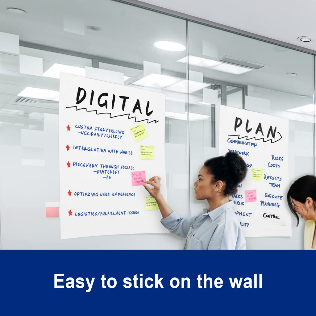 25 x 30 Inch Flip Chart Pad, 30 Sheets, 4 Pads Q511233