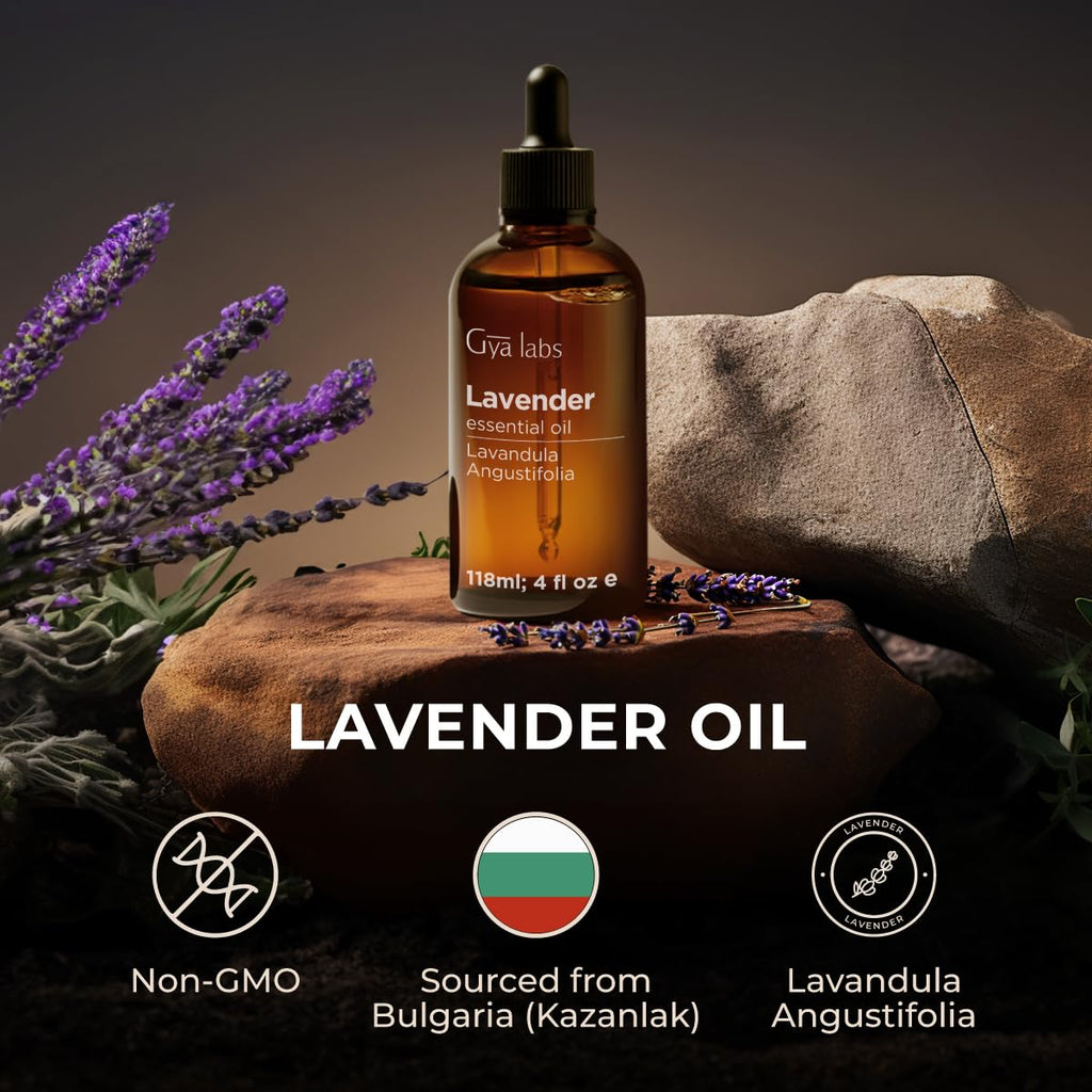 Frankincense & Lavender Essential Oil Set 2x4 Fl Oz J302