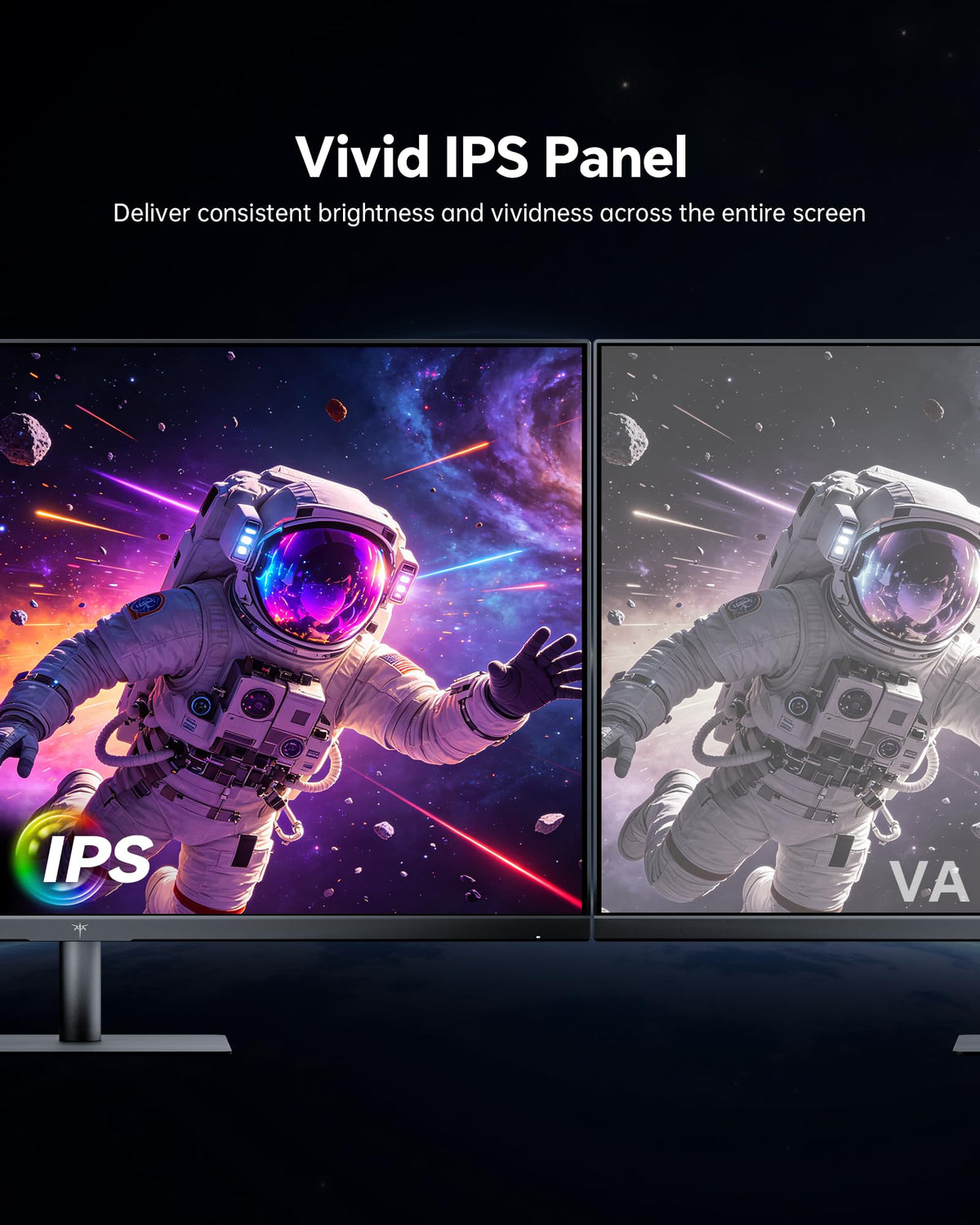 32 Inch 2K IPS 1440p Monitor with HDR10 V6145