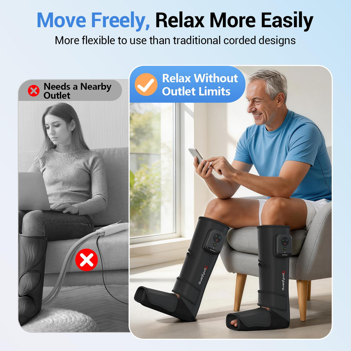 Air Compression Leg Massager S155