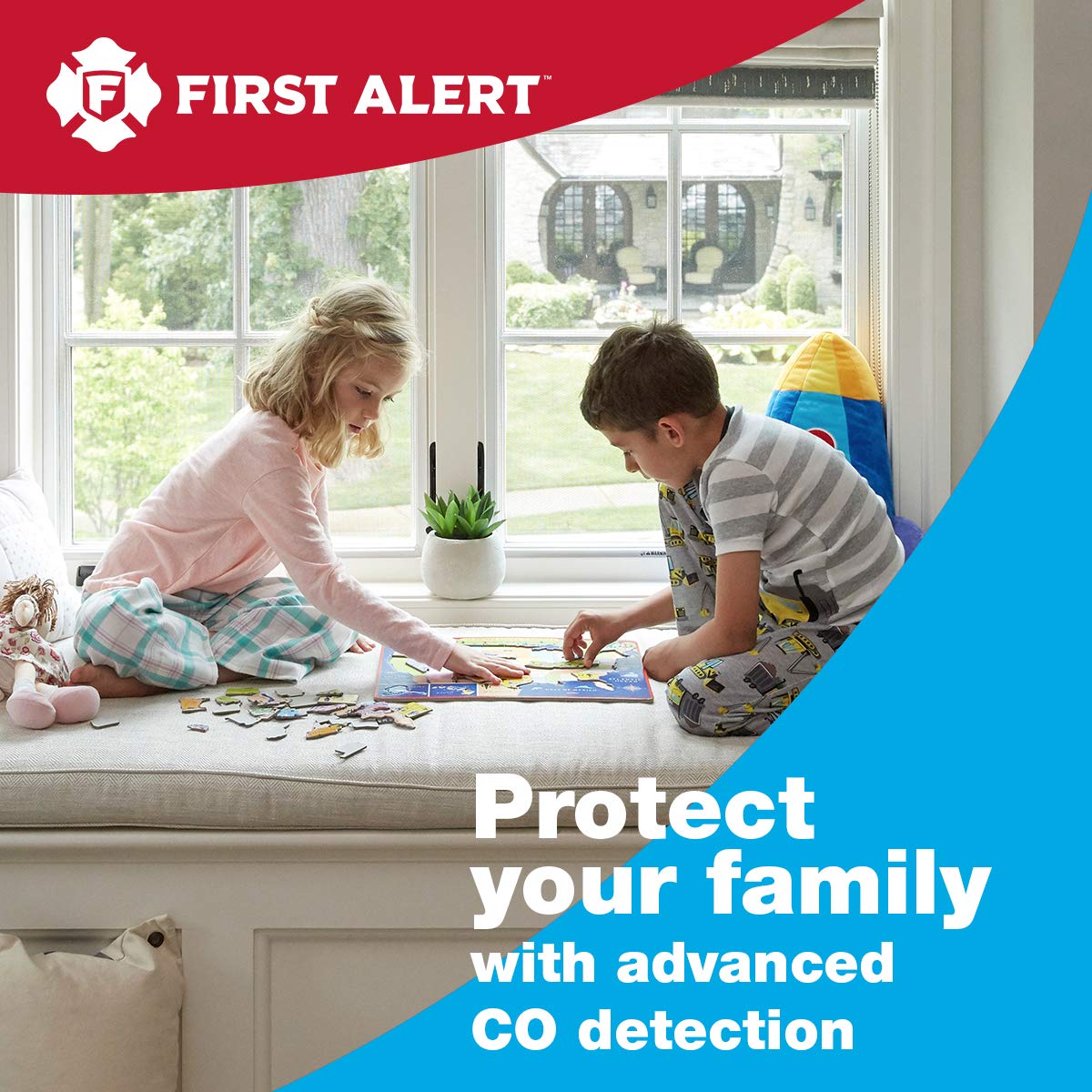 Battery Carbon Monoxide Alarm with Digital Display T534760