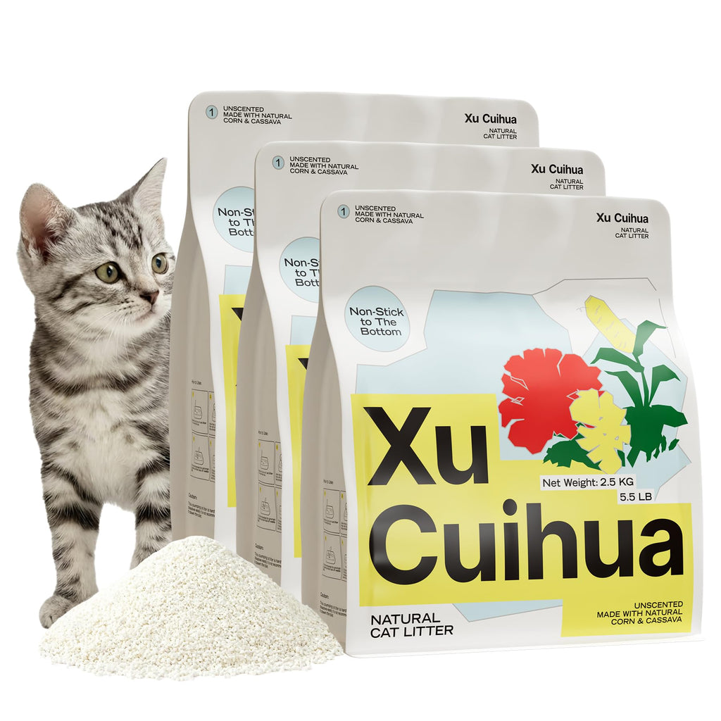 Unscented Plant-Based Clumping Cat Litter, 16.5 LB B1617