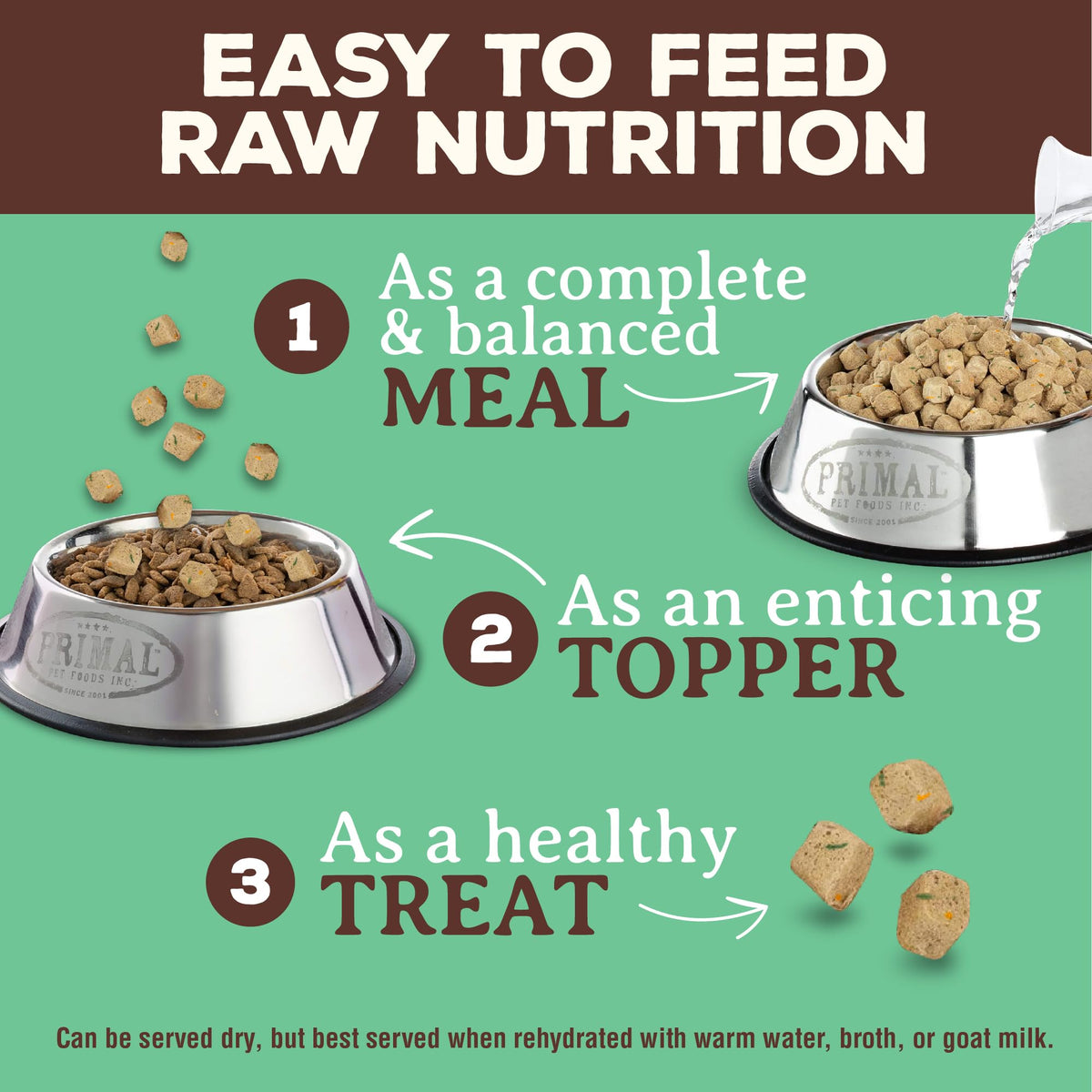 Freeze Dried Chicken Dog Food 16 oz V208