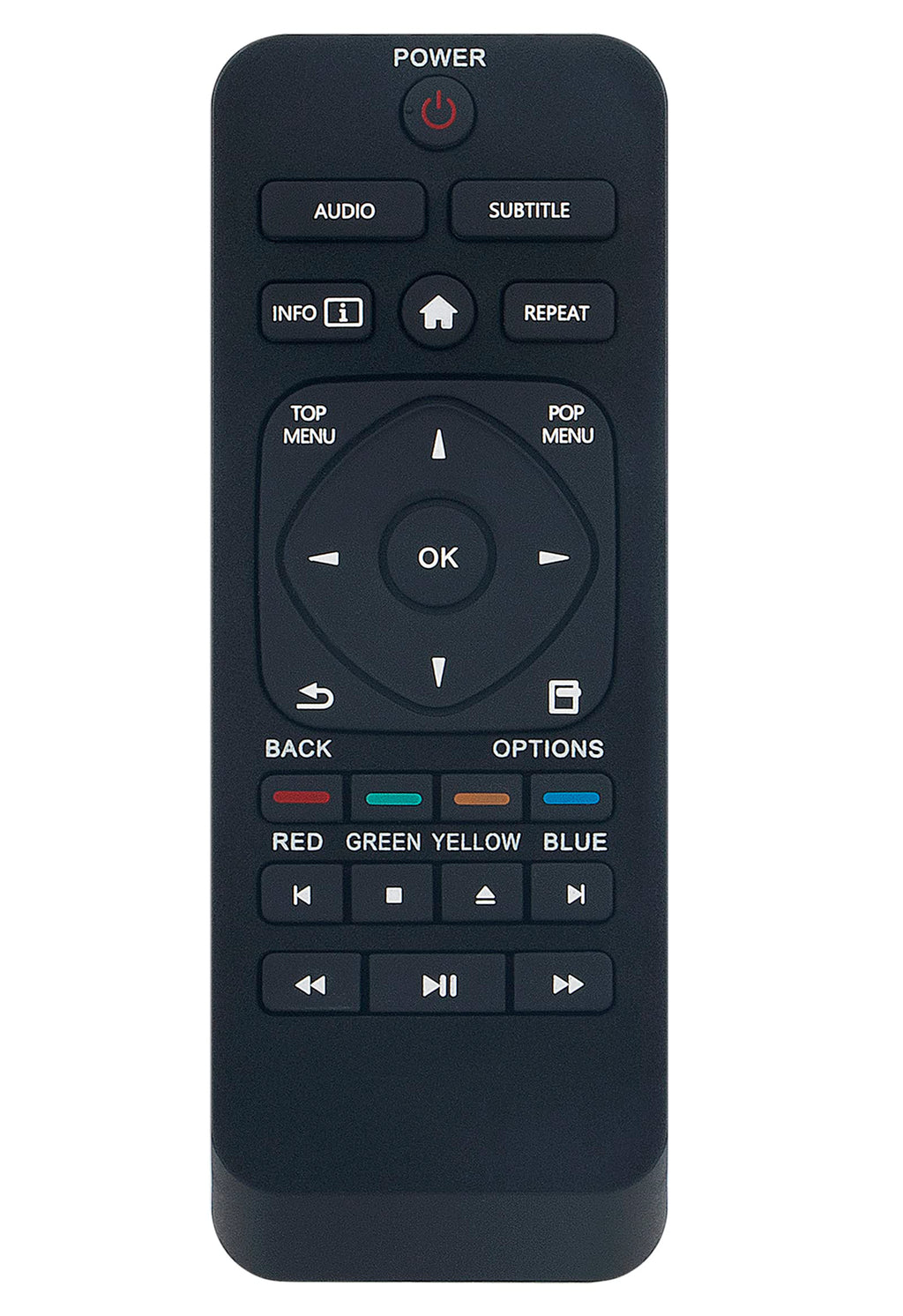 Remote Control for Philips 4K HD Blu-ray Player K24996