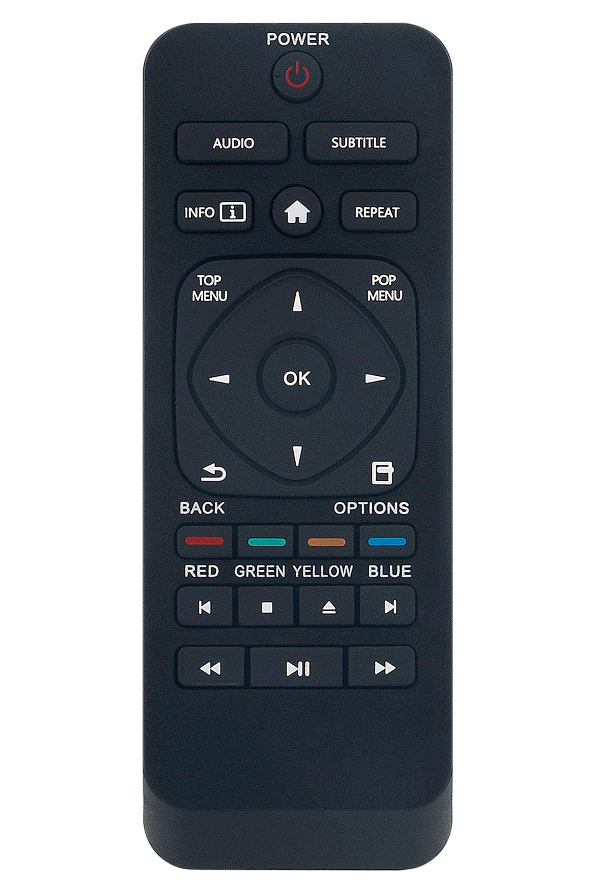 Remote Control for Philips 4K HD Blu-ray Player K24996
