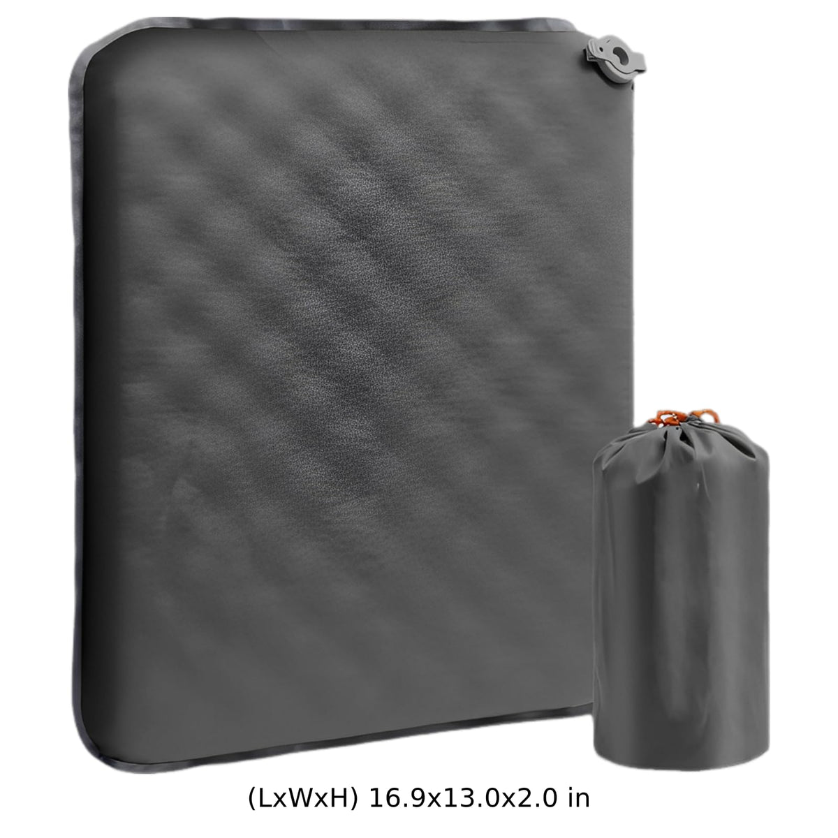 2 Pcs Inflatable Nylon TPU Seat Cushion A7610