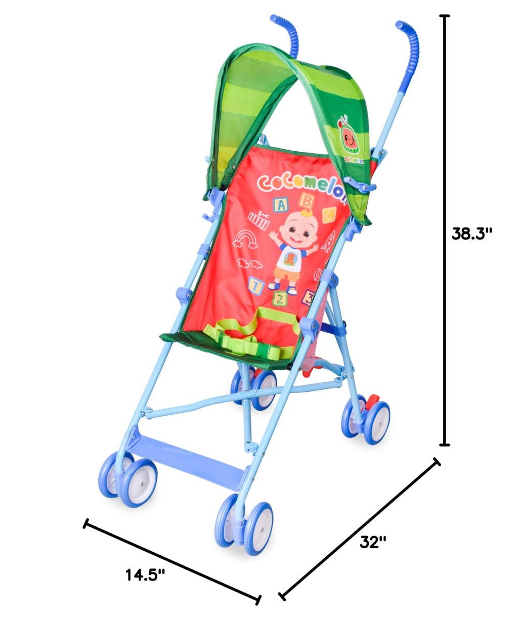 Red Umbrella Stroller with Canopy O36320