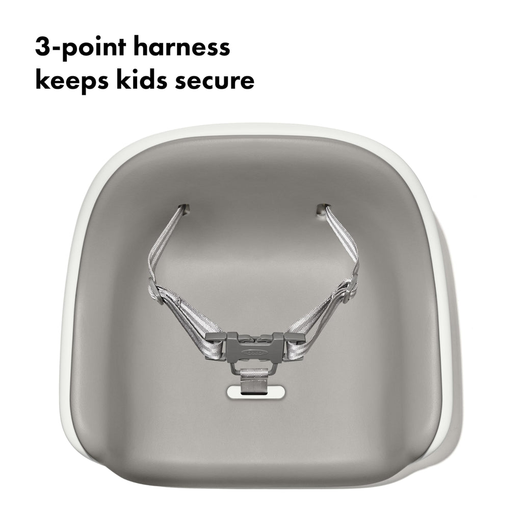 Gray Toddler Booster Seat with Removable Cushion P158614
