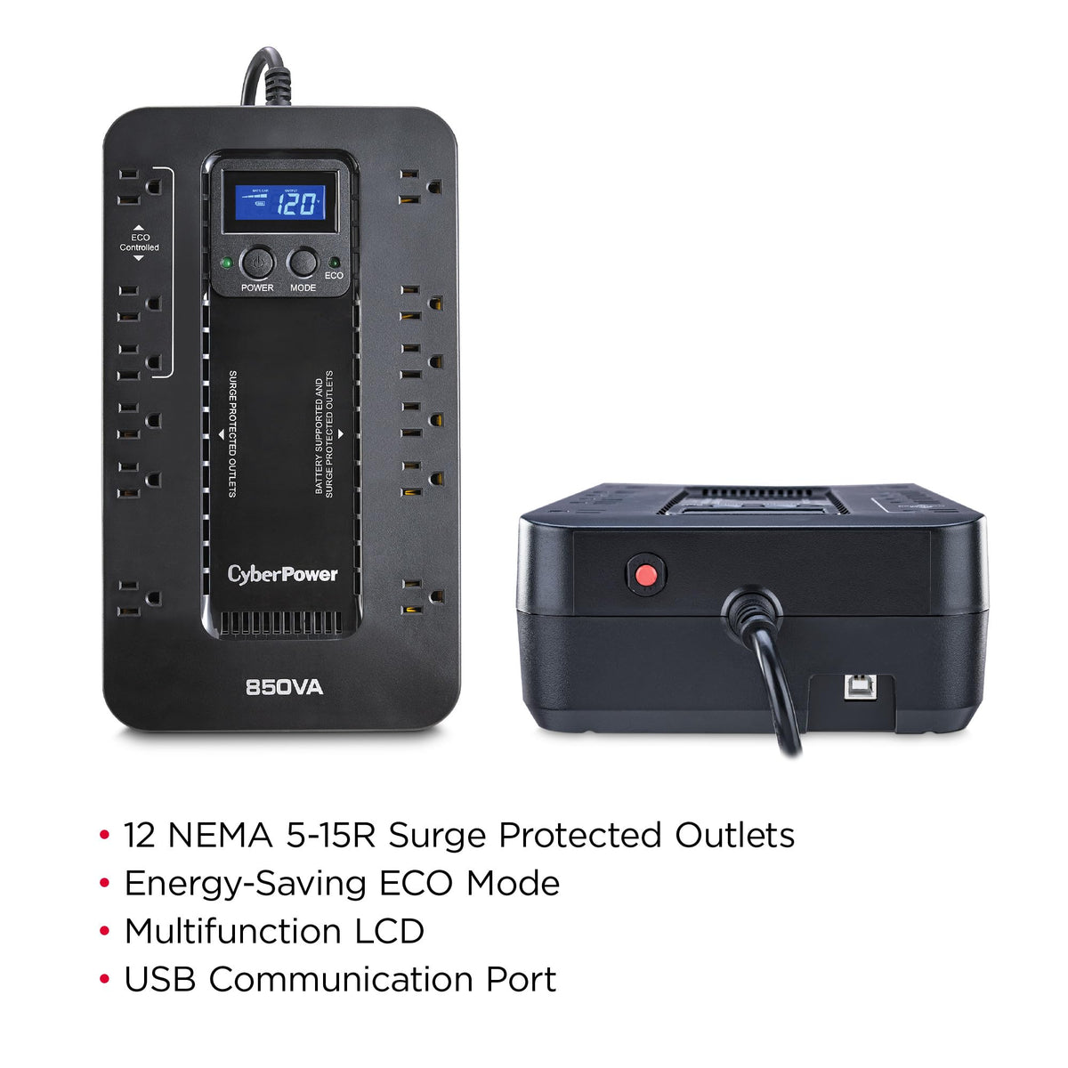 UPS Battery Backup and Surge Protector T497387
