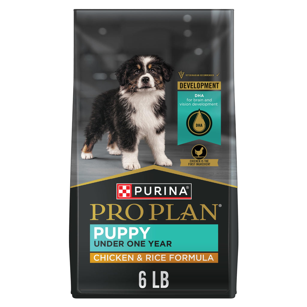 High Protein Chicken & Rice Dry Puppy Food 6 lb Bag X941