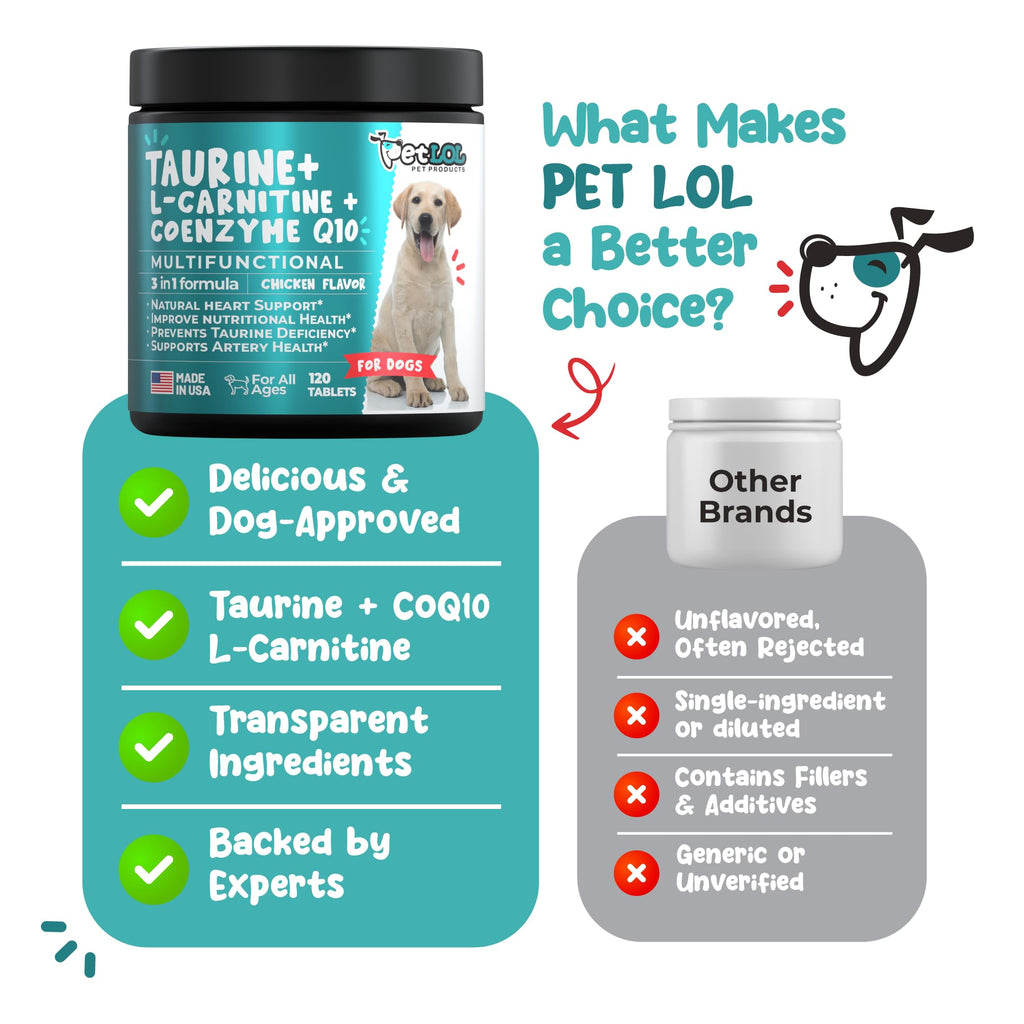 Taurine 500 mg for Dogs K99093