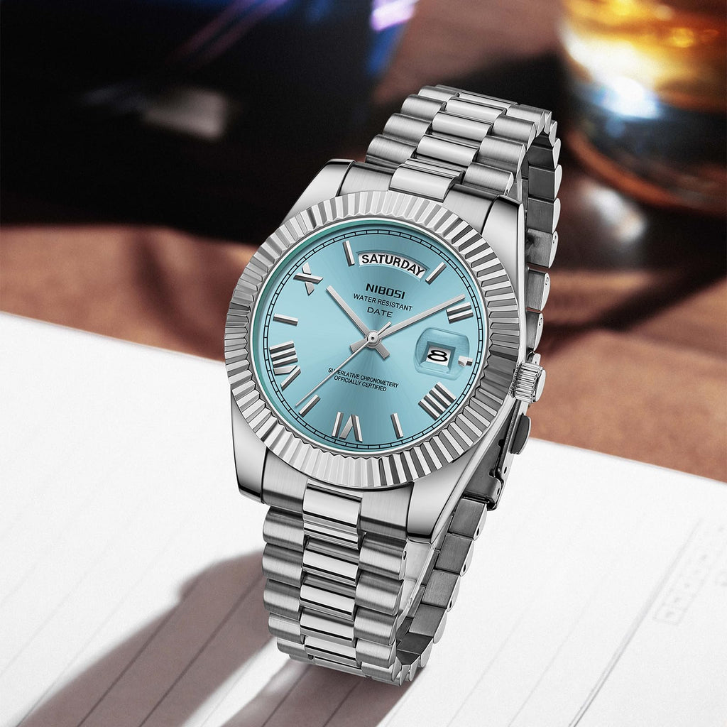 Men's Analog Quartz Watch Rose Gold Stainless Steel K82758
