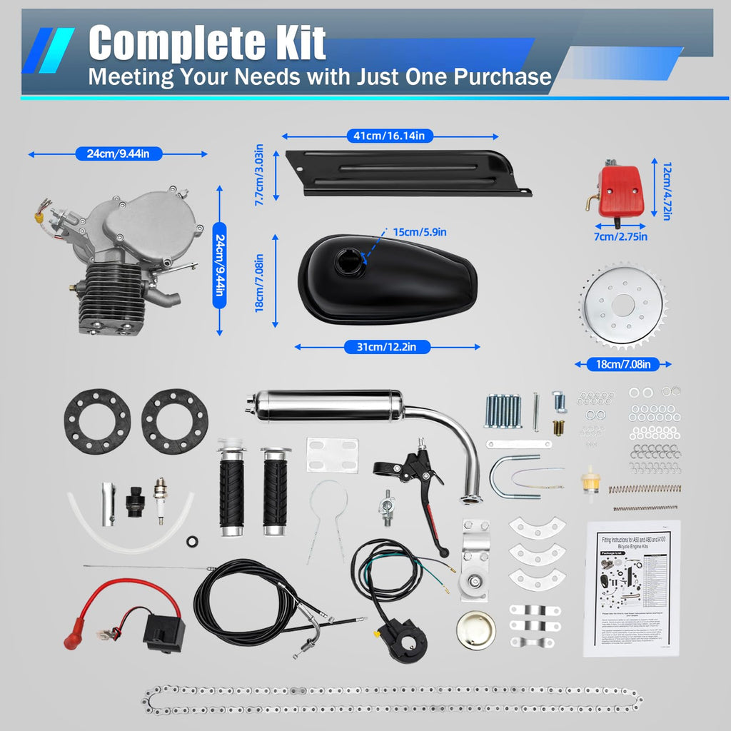 100CC 2-Stroke Bicycle Engine Kit H31328