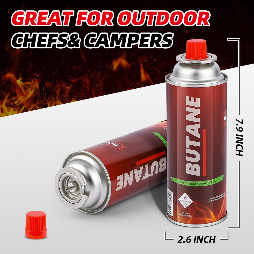 Butane Fuel Cylinders 28 Pack A7036