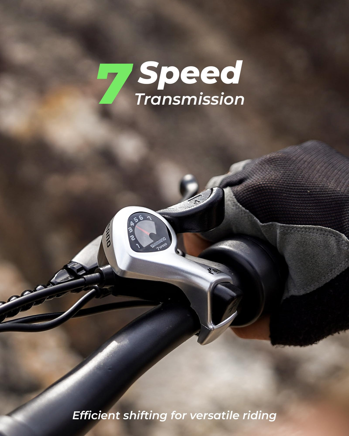 1000W Peak Motor 70 Miles Fat Tire Electric Bike I6165