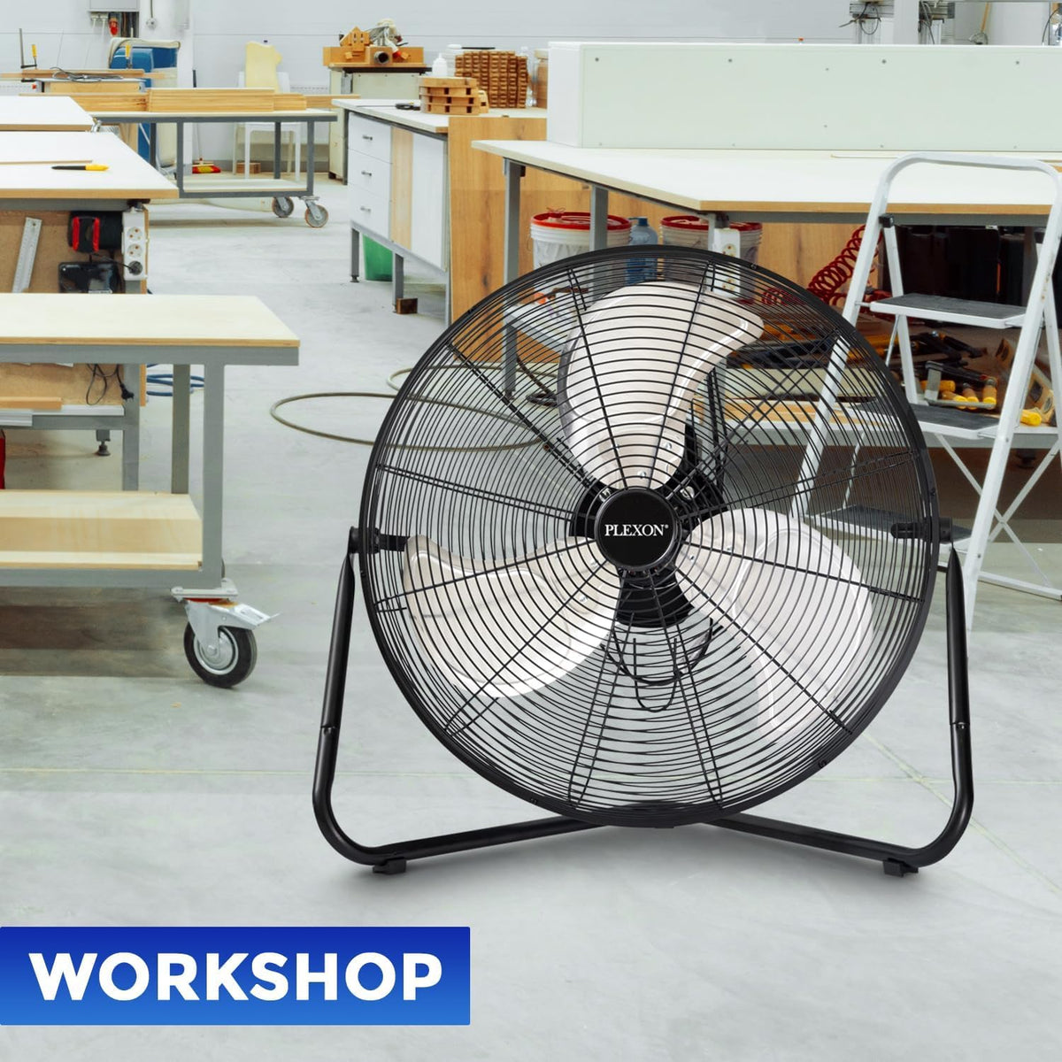 20" High Velocity Floor Fan 2 Pack S689