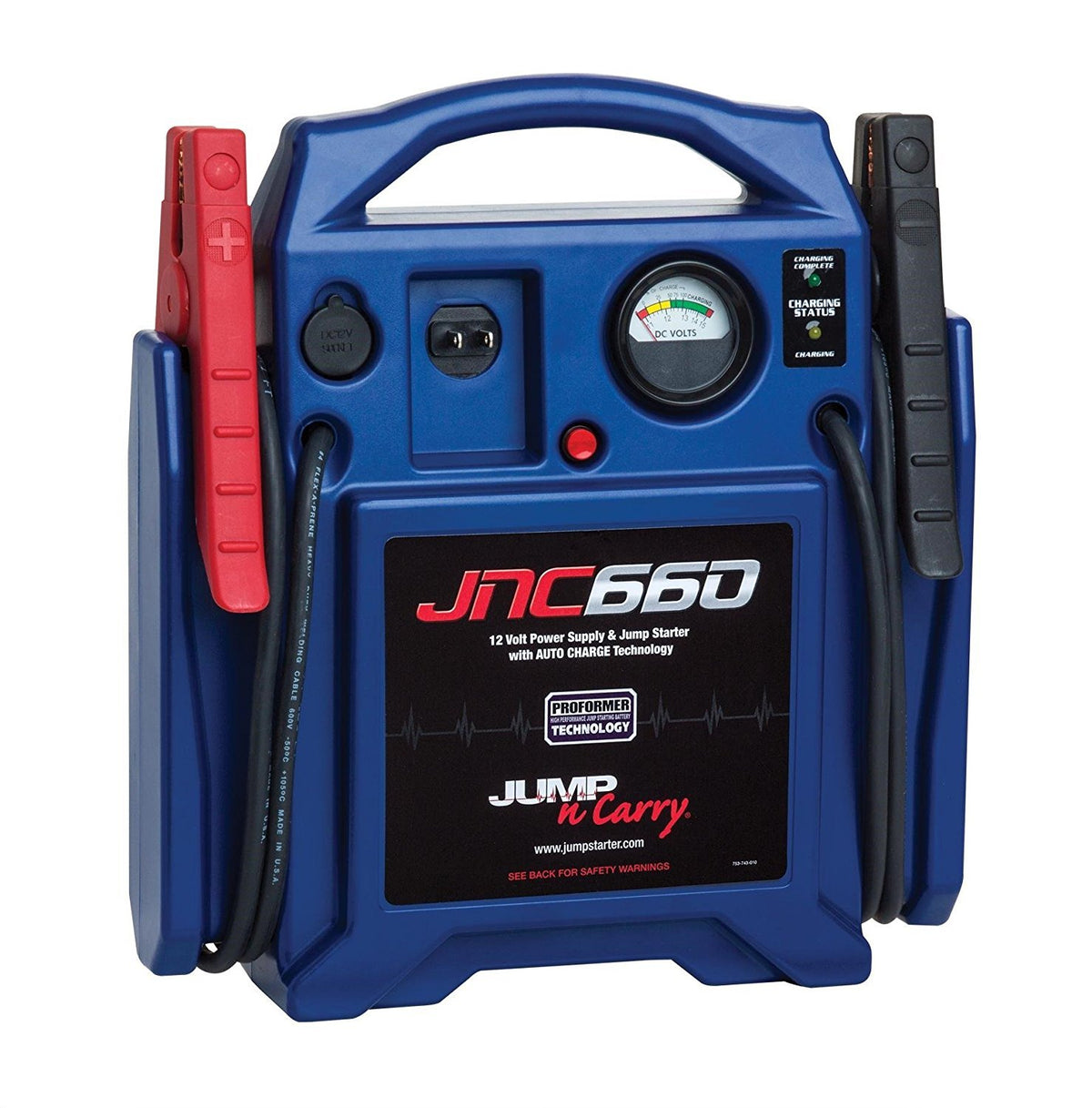 1700 Peak Amp 12 Volt Jump Starter P828