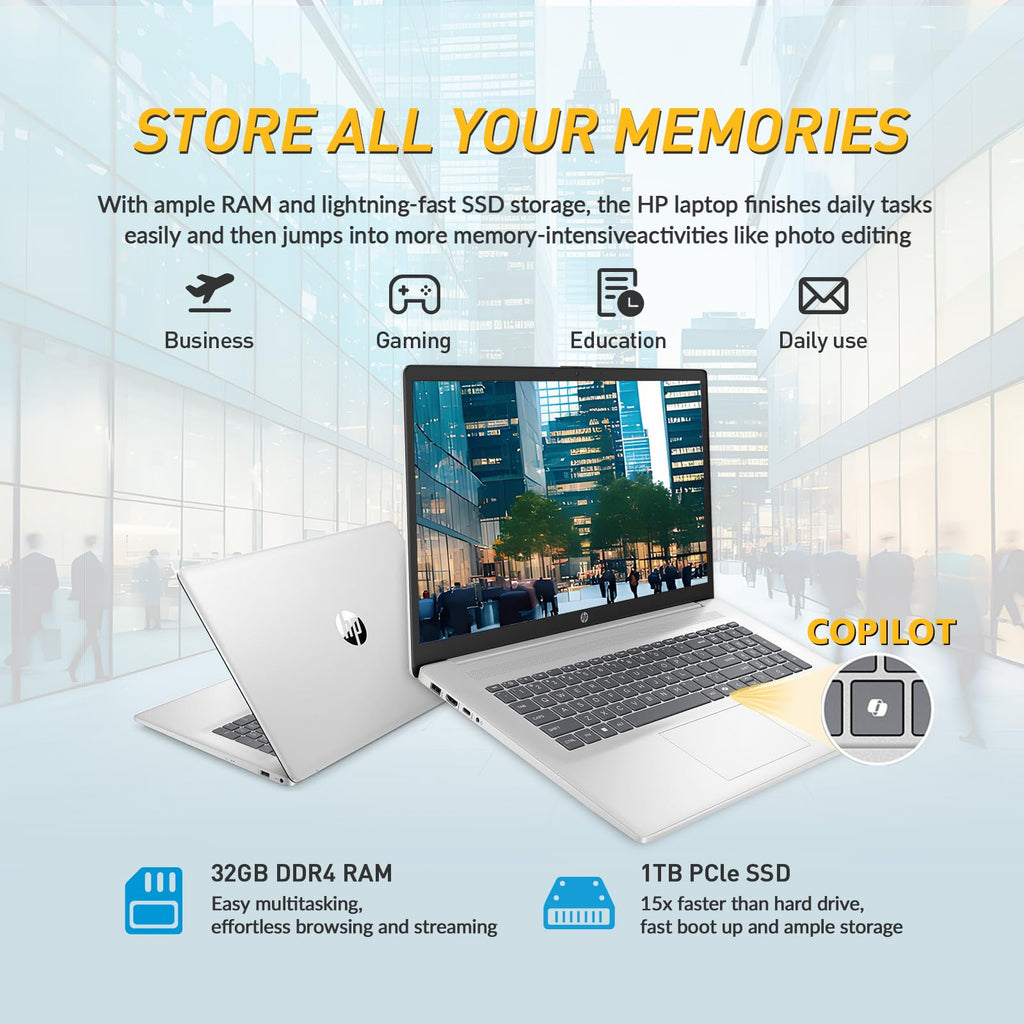 17.3" Touchscreen Laptop, Ryzen 5, 32GB RAM 1TB SSD O710085