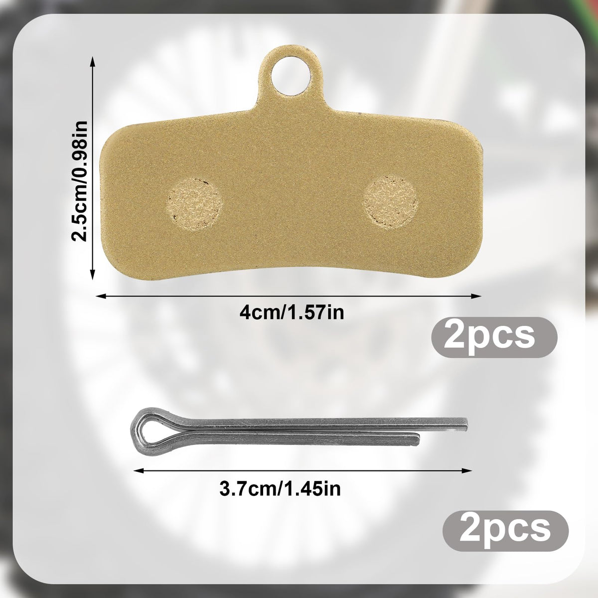 Disc Ebike Brake Pads O51234
