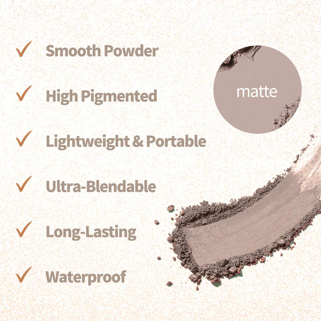Mini Neutral Nude Matte Eyeshadow Palette C423