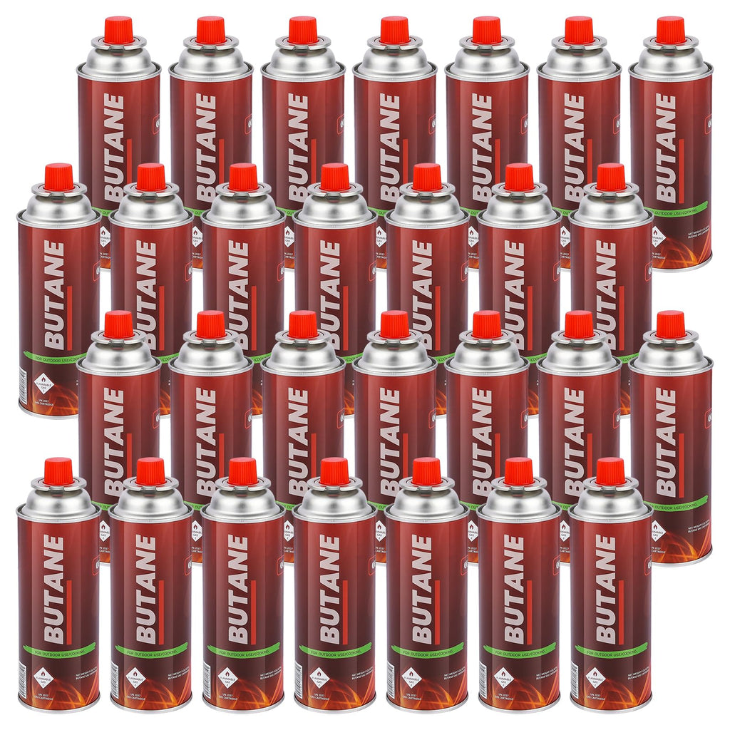 Butane Fuel Cylinders 28 Pack A7036