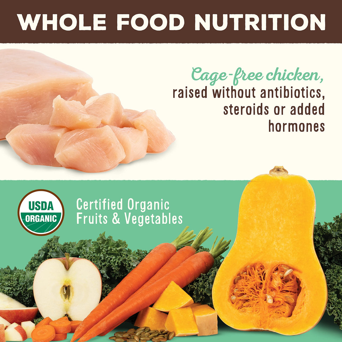 Freeze Dried Chicken Dog Food 16 oz V208