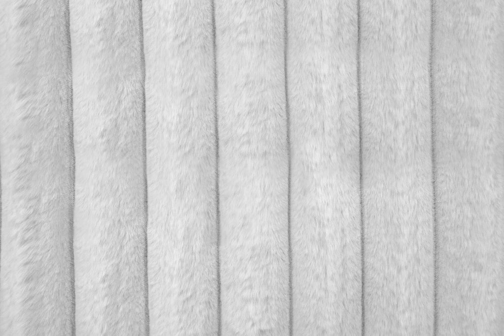 Light Gray Corduroy Manual Motion Loveseat R27373