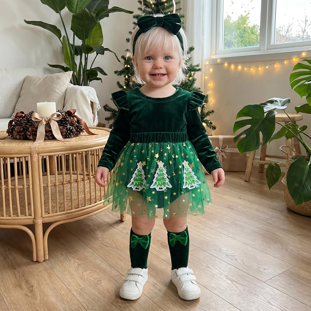 Newborn Baby Girl Tulle Romper Dress D622796