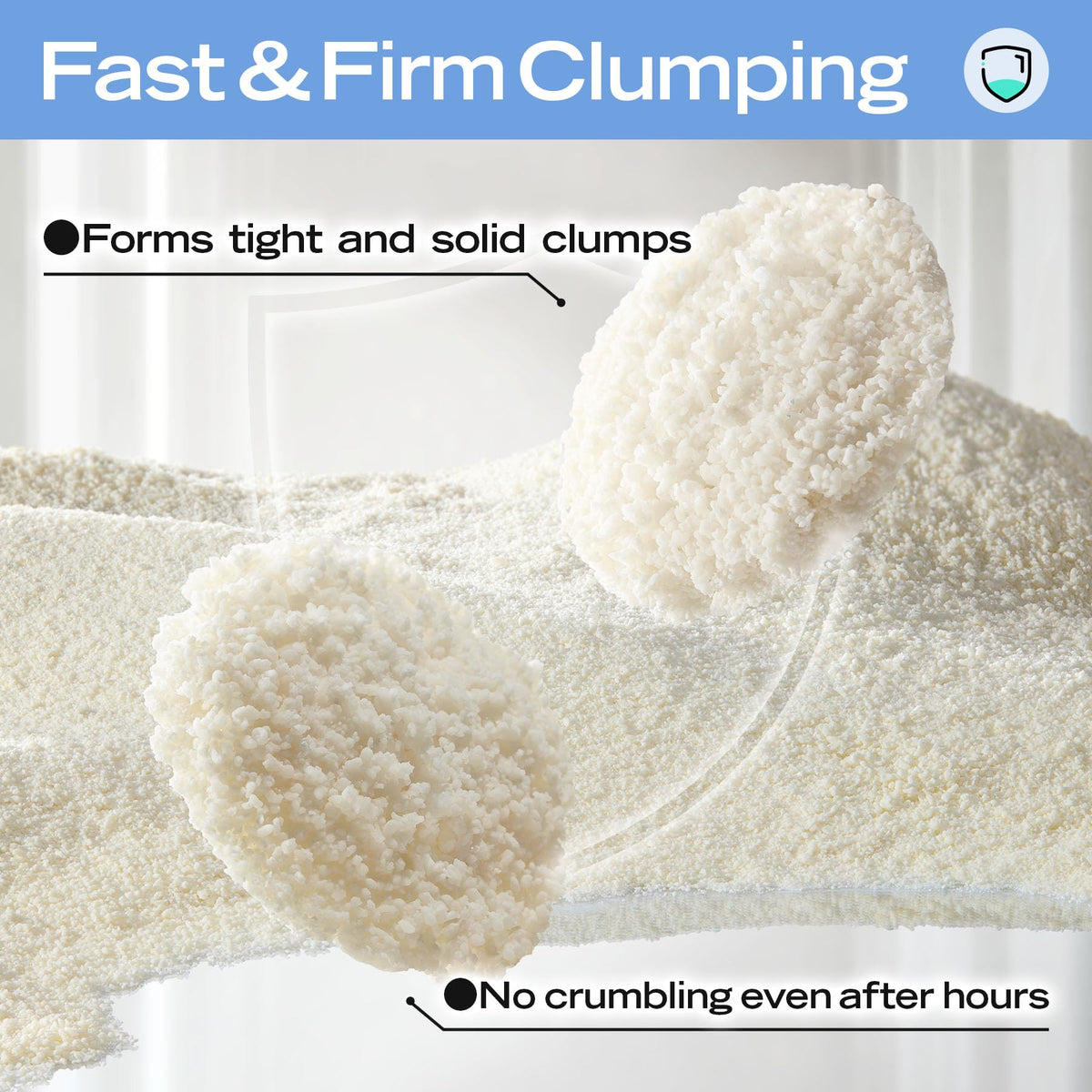 Unscented Plant-Based Clumping Cat Litter, 16.5 LB B1617