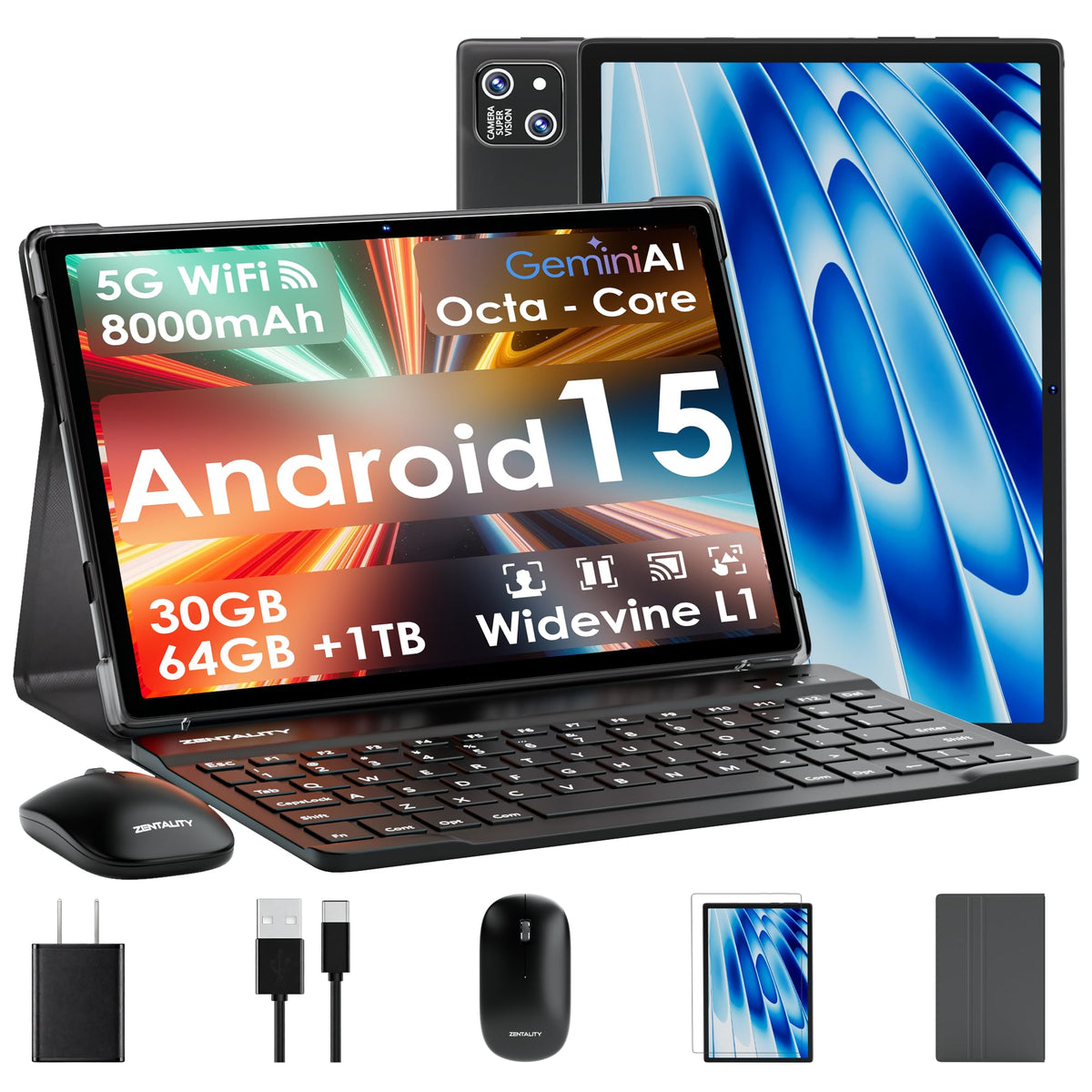 10 inch Android Tablet with Keyboard U945