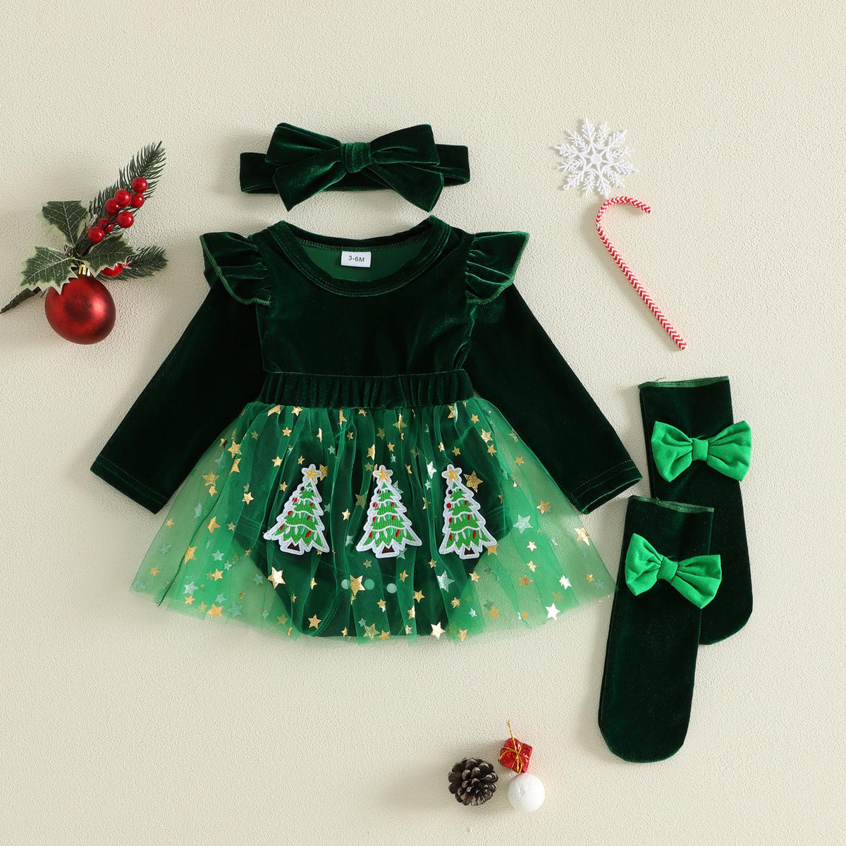 Newborn Baby Girl Tulle Romper Dress D622796