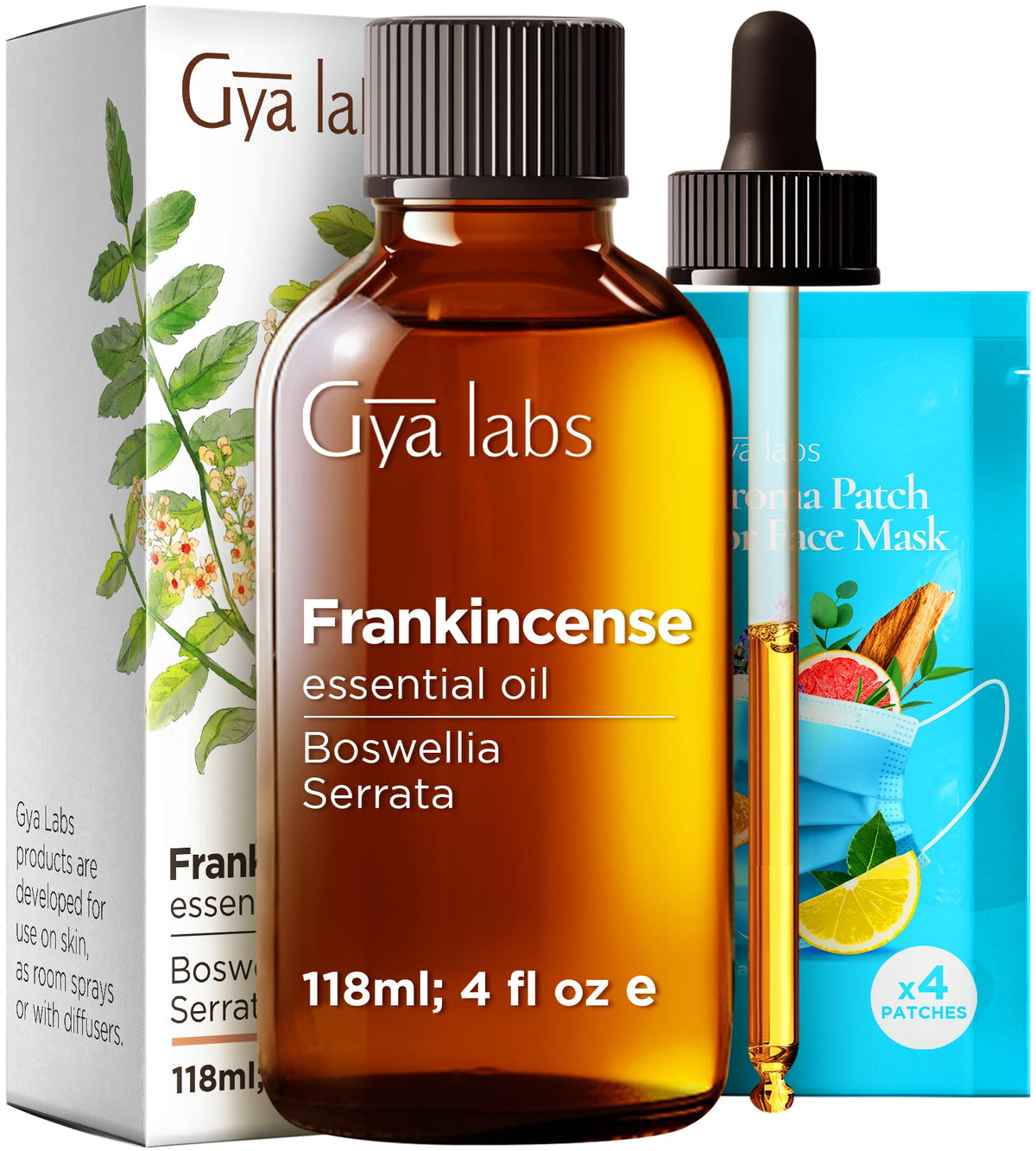 Frankincense & Lavender Essential Oil Set 2x4 Fl Oz J302