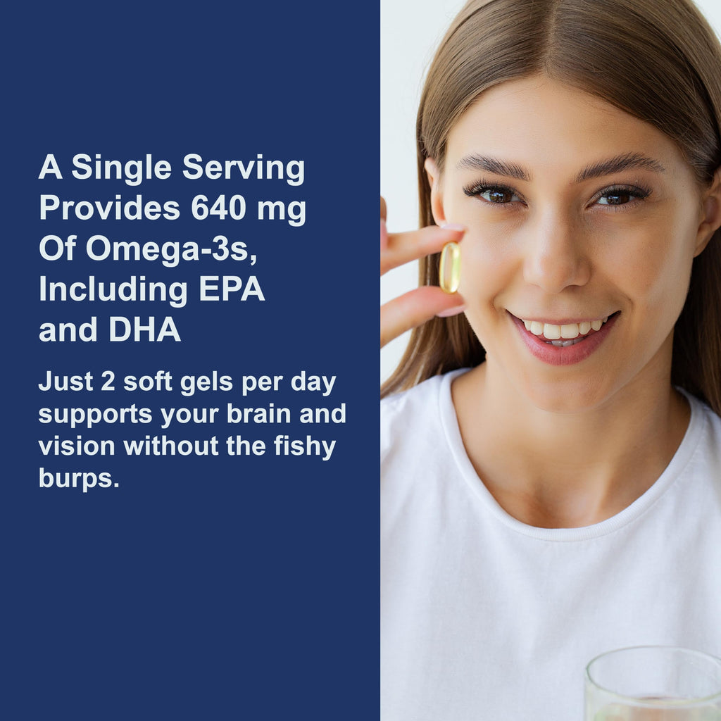 DHA Supplements 500 mg 240 Softgels B293