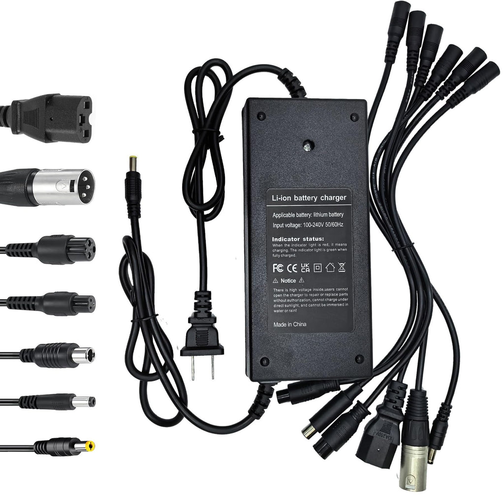 54.6V 3A Battery Charger 7 Plugs S517