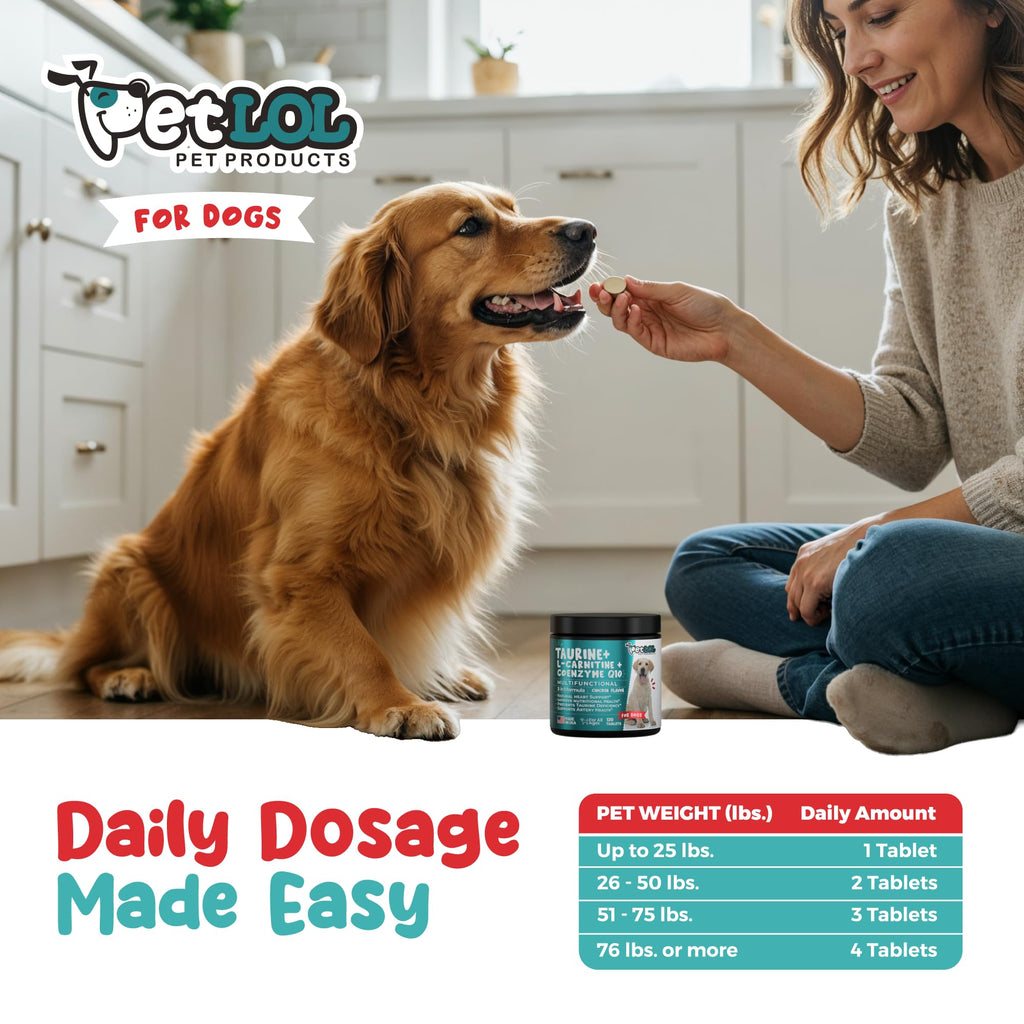 Taurine 500 mg for Dogs K99093