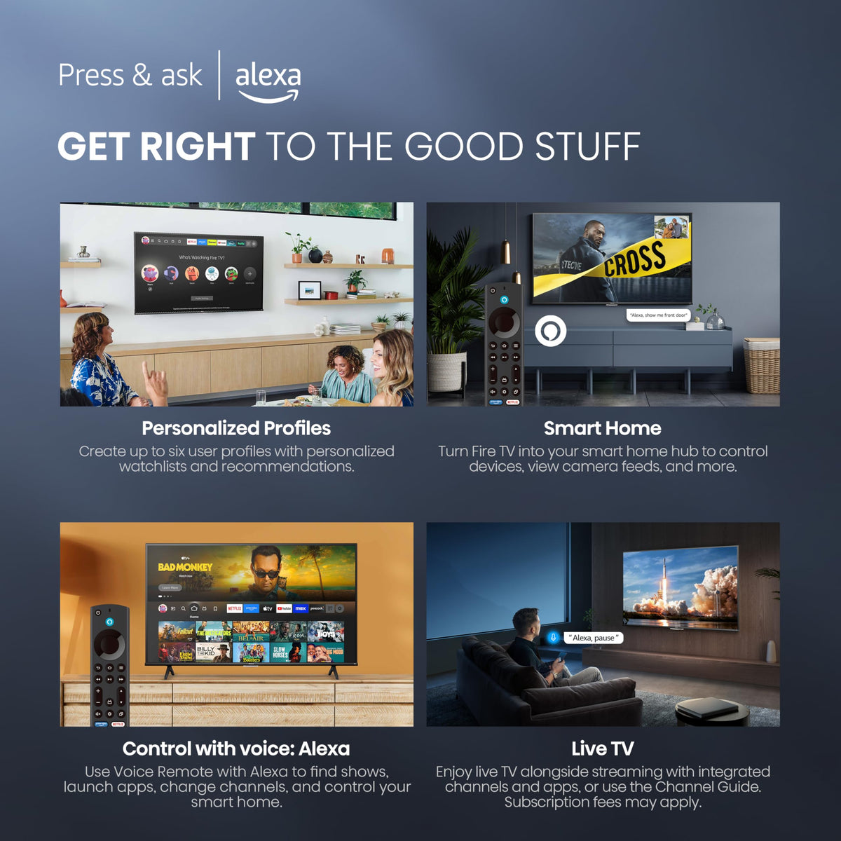 43" 4K UHD Smart Fire TV L20235